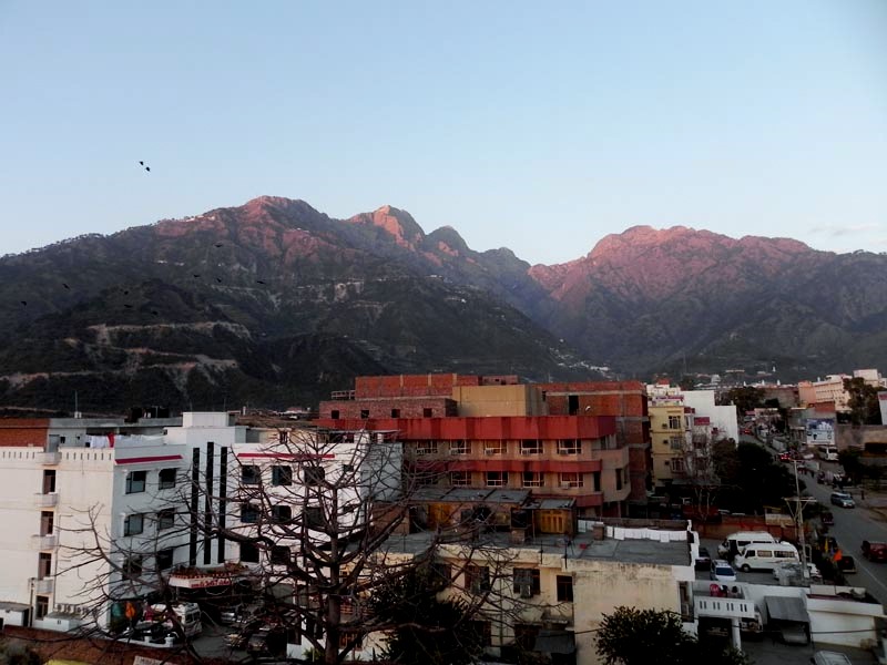 Trikuta Hills viewed from Katra